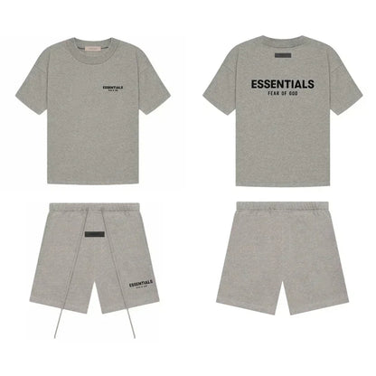 Fear of God Essentials Short Set – Premium Oversized Streetwear T-Shirt & Shorts